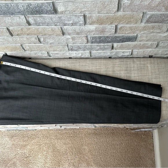 Peter Millar Harker Charcoal Wool Dress Pants Size 40 Business Casual Formal - Picture 7 of 9